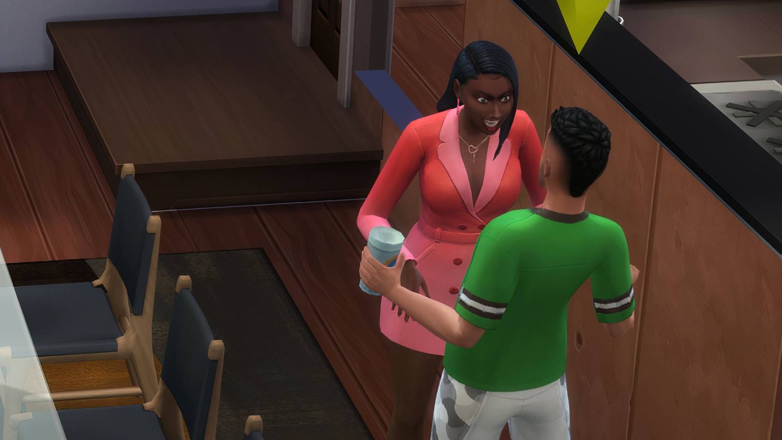 sims arguing the sims 4