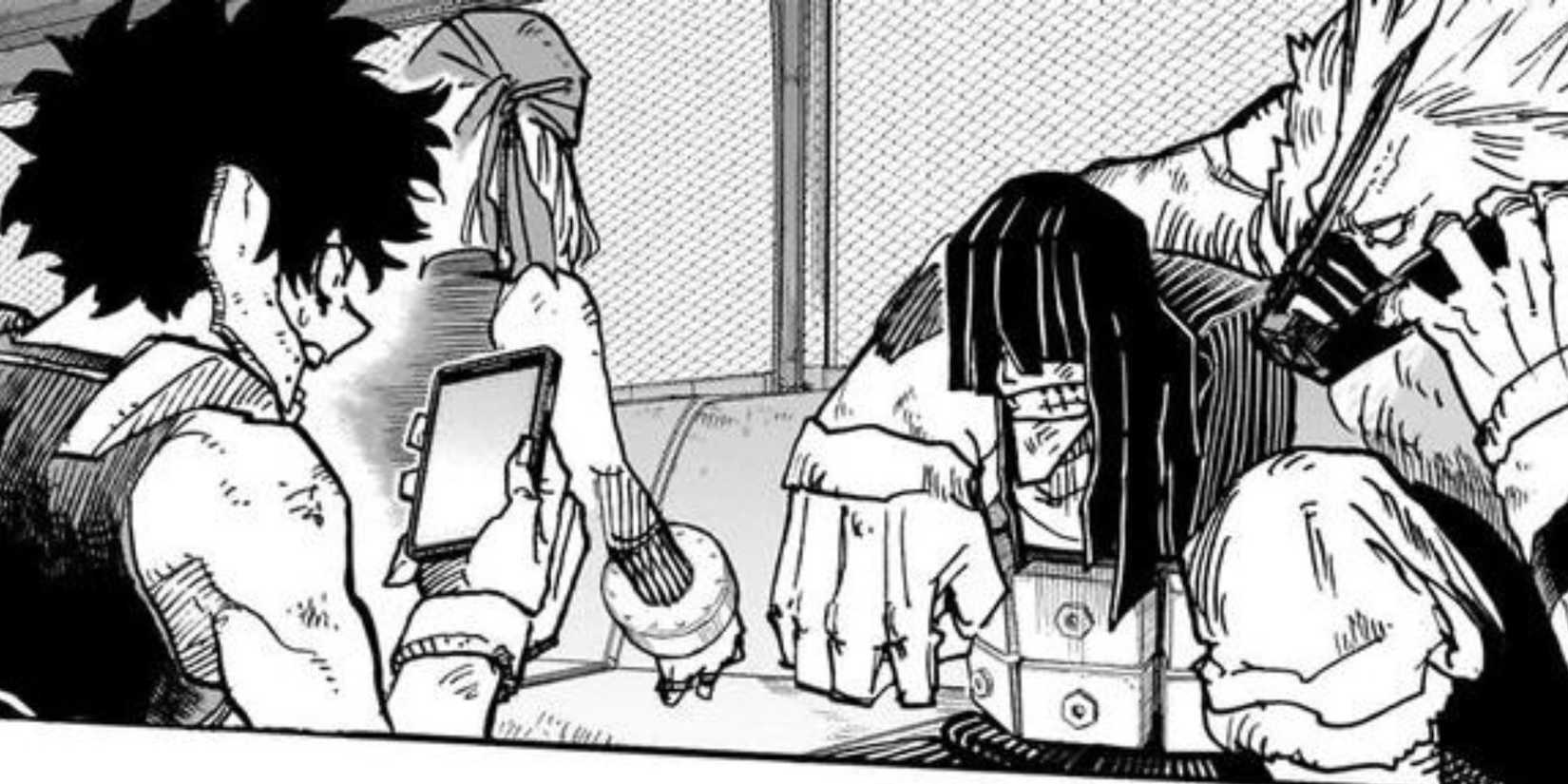 Skeptic is arrested by Hound Dog, Shindo and Ms. Joke.