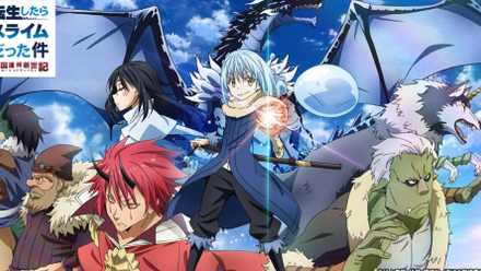 A group of characters from that time i got reincarnated as a slime