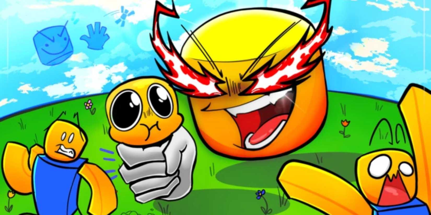 Smashy Hands characters