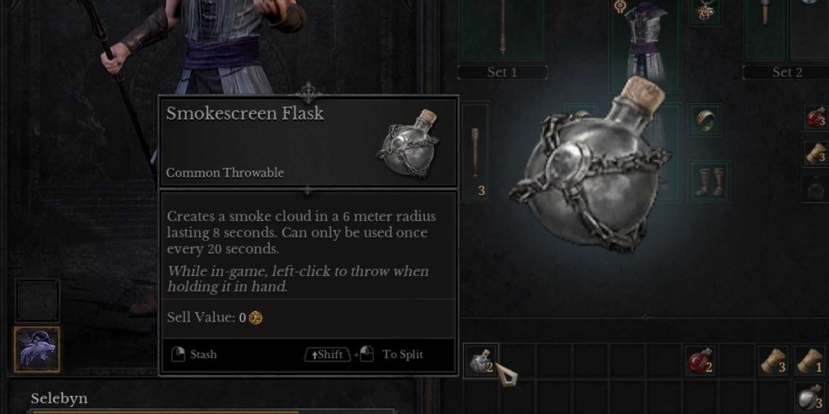 Smokescreen Flask in Dungeonborne