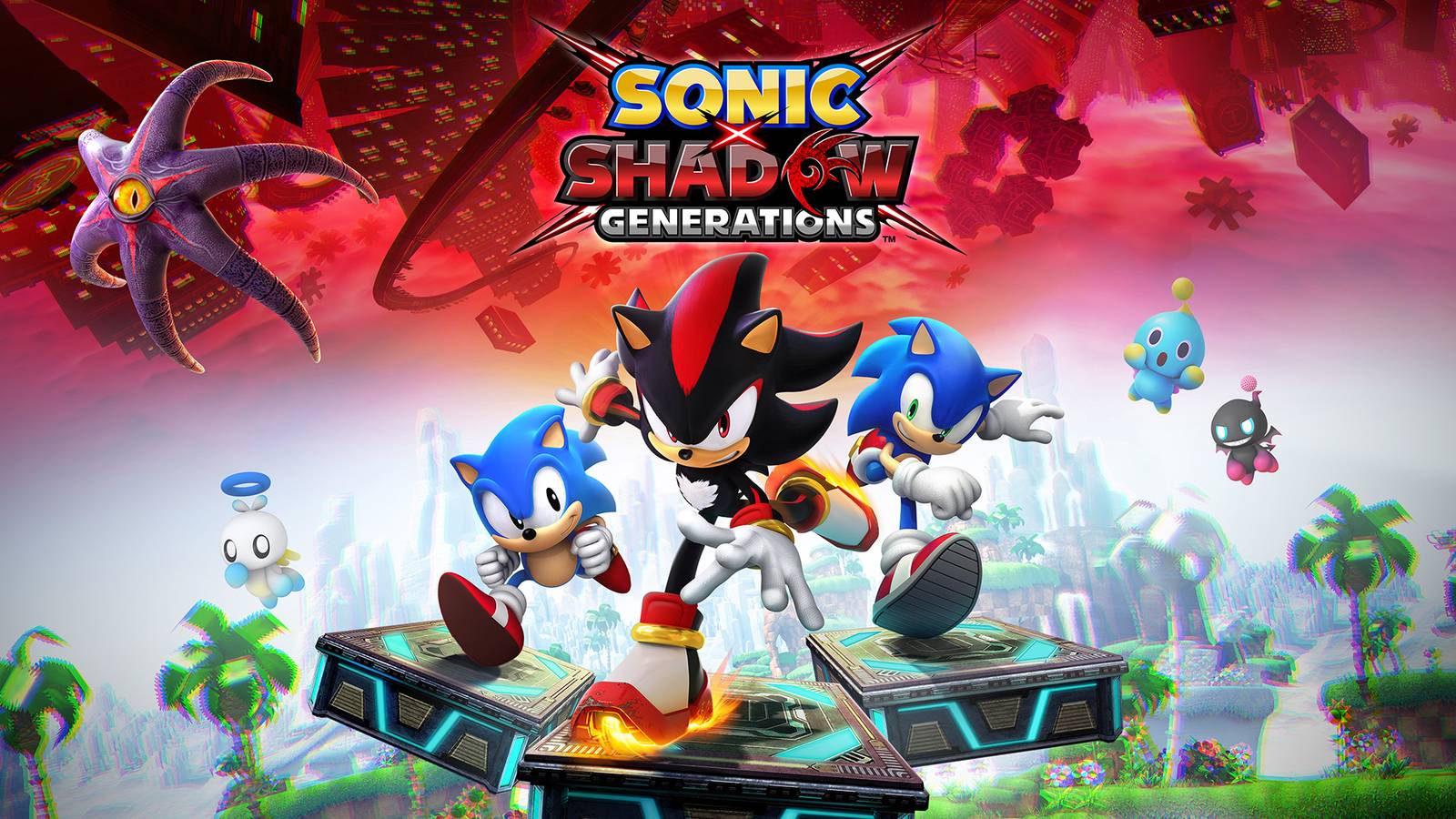 Sonic x Shadow Generations Key Art