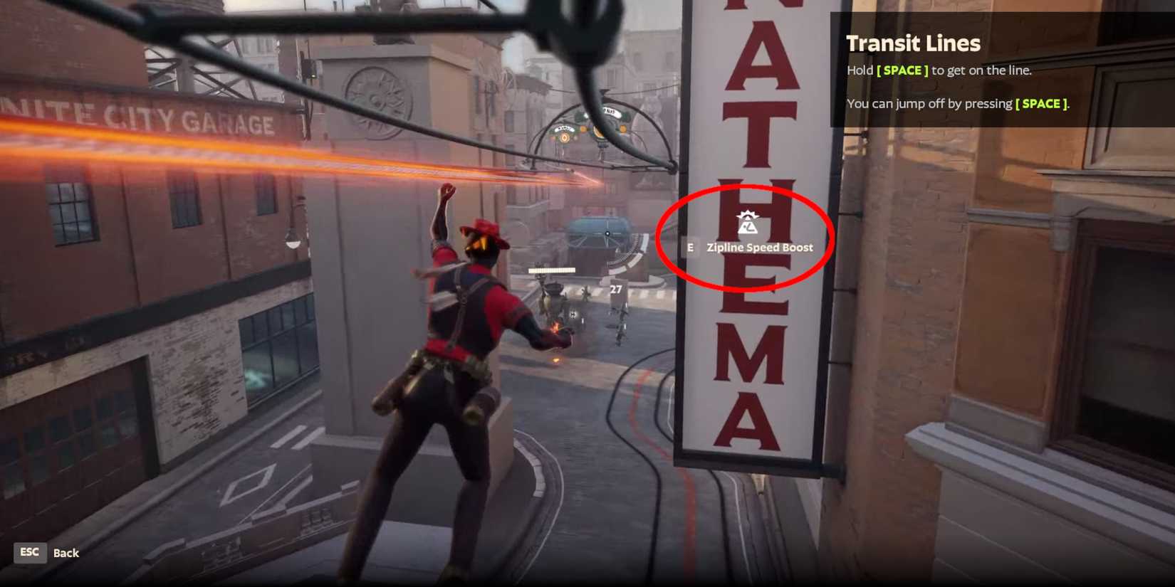 Speed boost in Deadlock