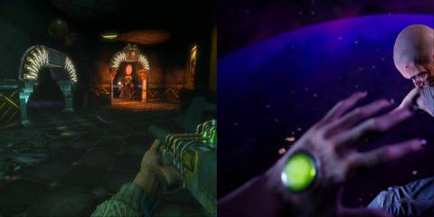 Split image of BioShock and Judas