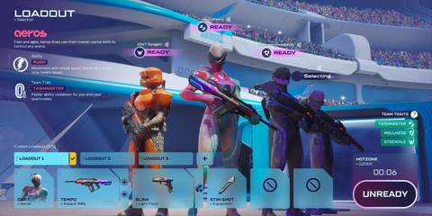 Splitgate 2 Aeros Loadout