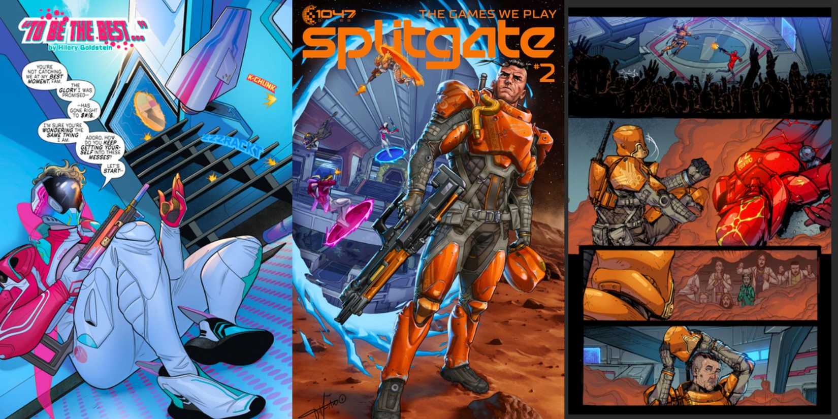Splitgate 2 Comicbooks
