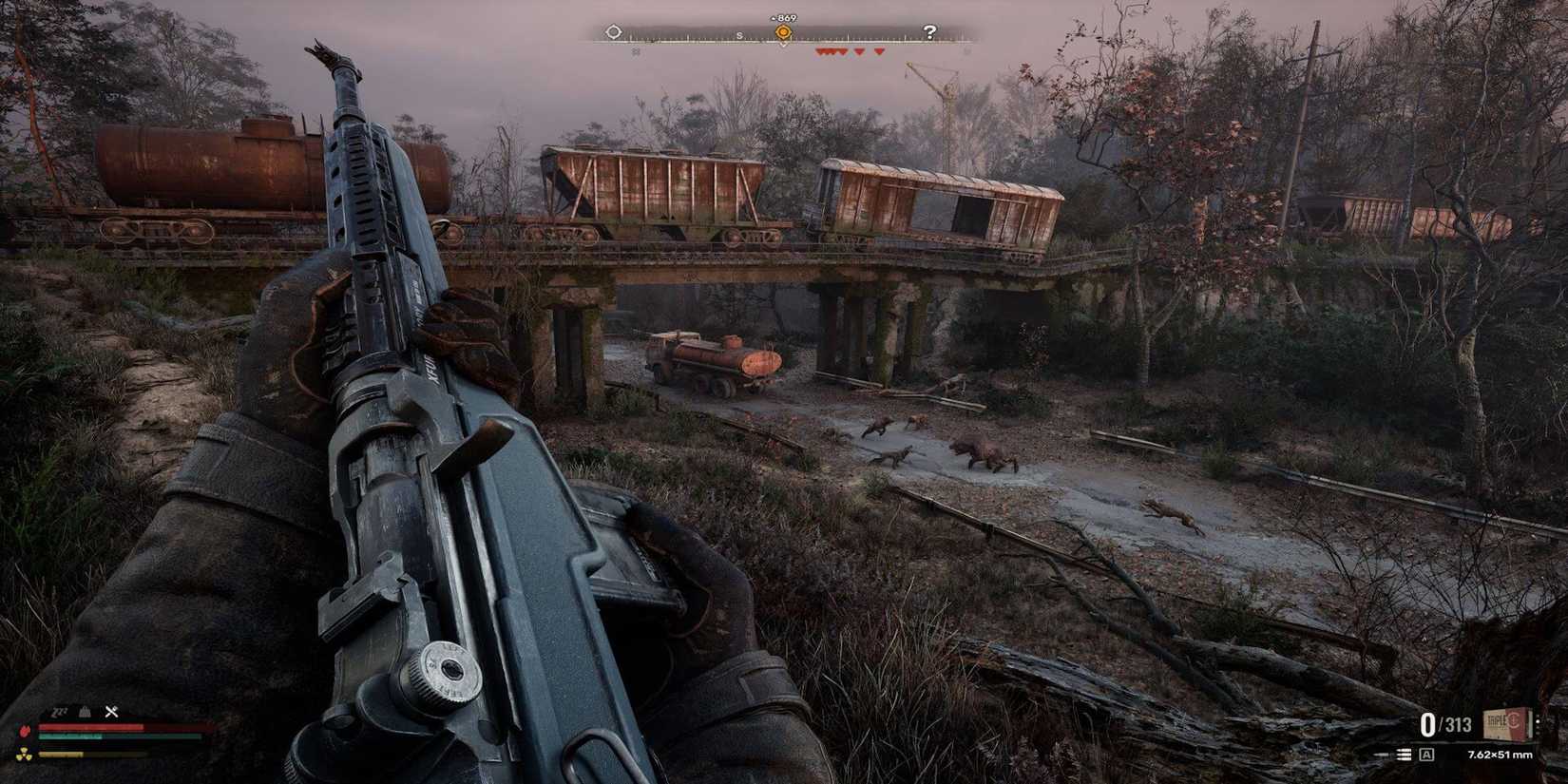 Stalker 2 A Life screenshot with rifle 