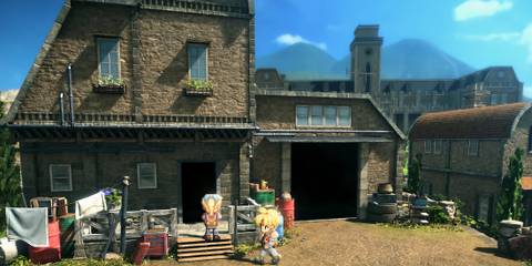  Outside Precis' house in Star Ocean The Second Story R