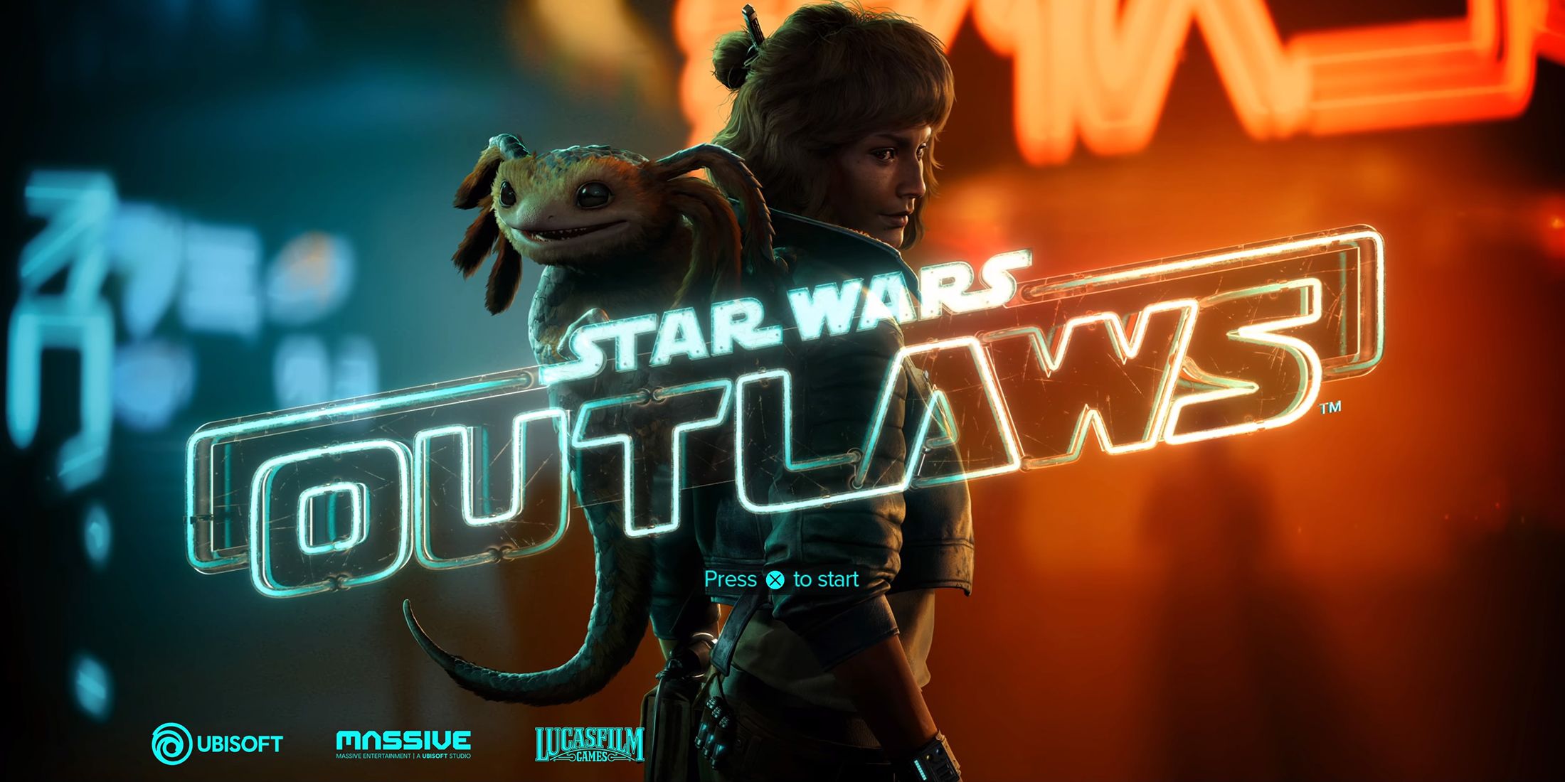 The main menu for Ubisoft's Star Wars Outlaws