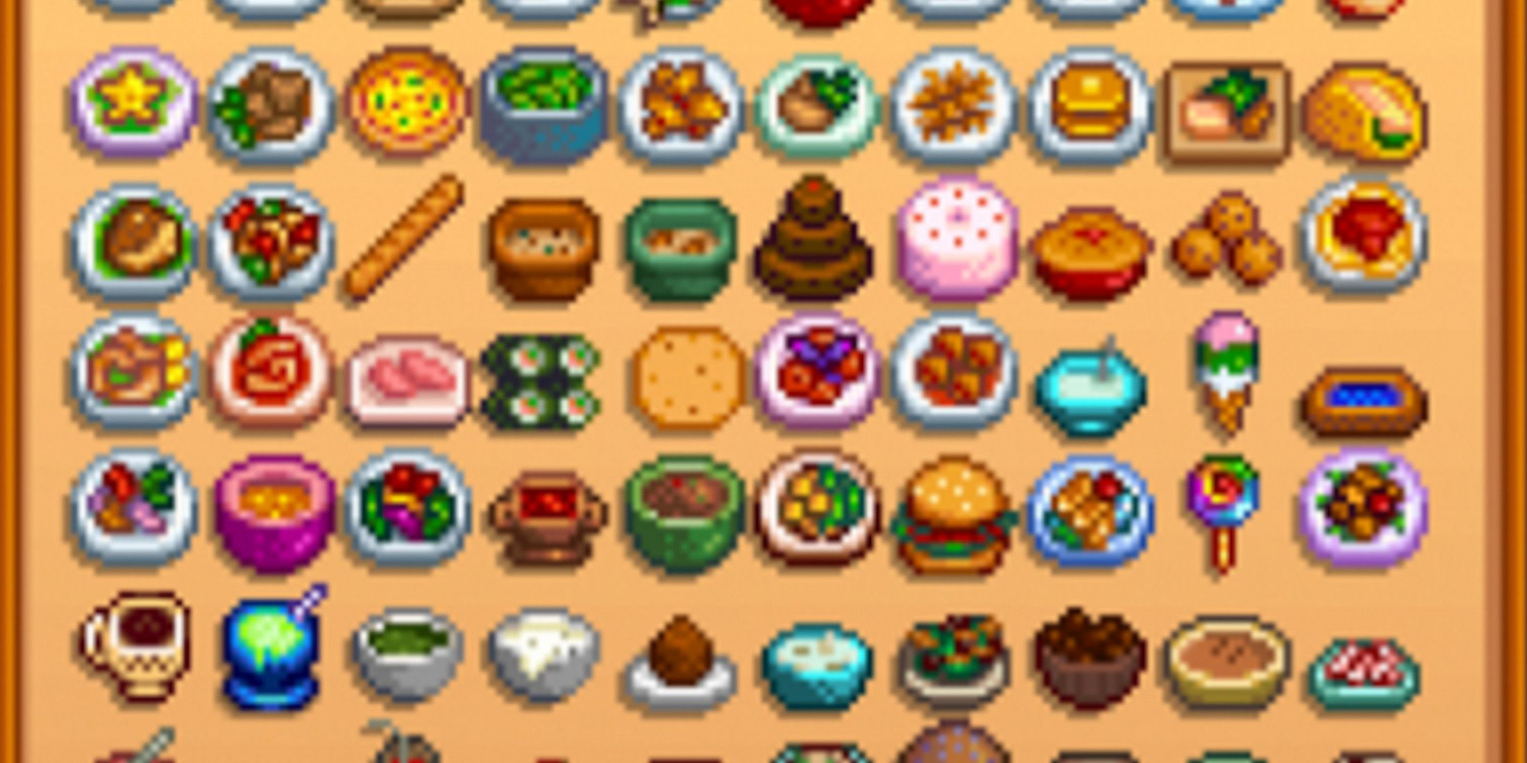 Recipes from Stardew Valley