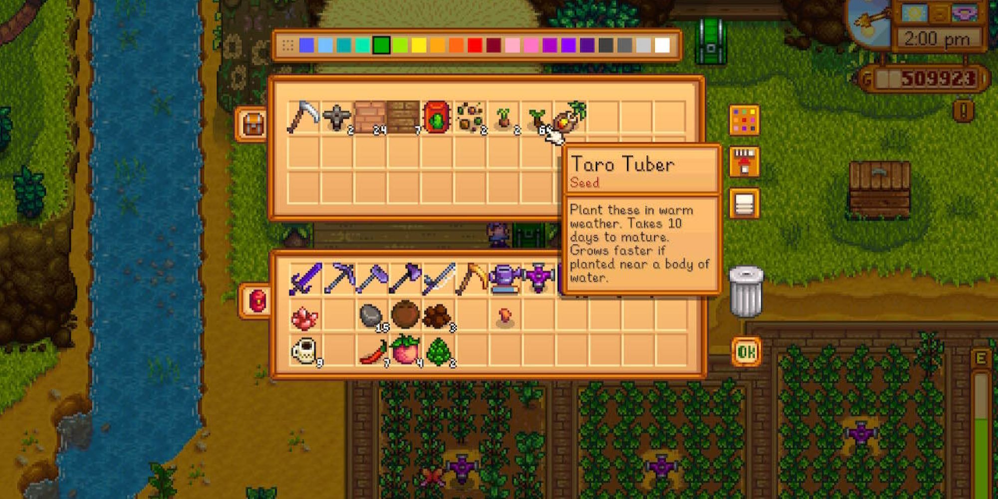 Taro Tuber Location in Stardew Valley