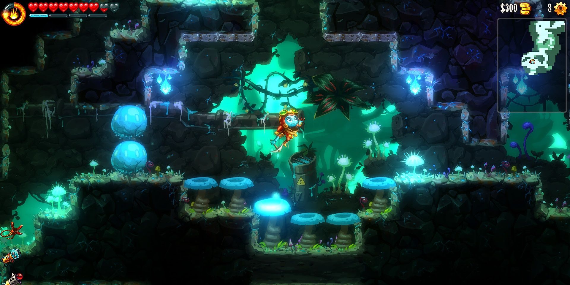 SteamWorld Dig 2, a 3DS game Cropped