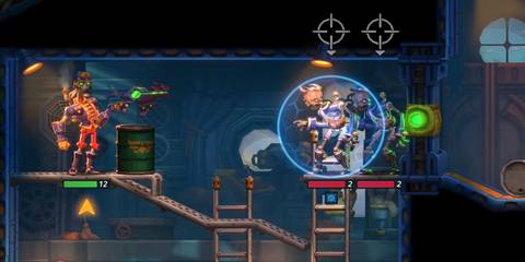 steamworld heist 2 Wesley Hotchkiss Lines Up Multiple Shots Against Weak Dieselbots