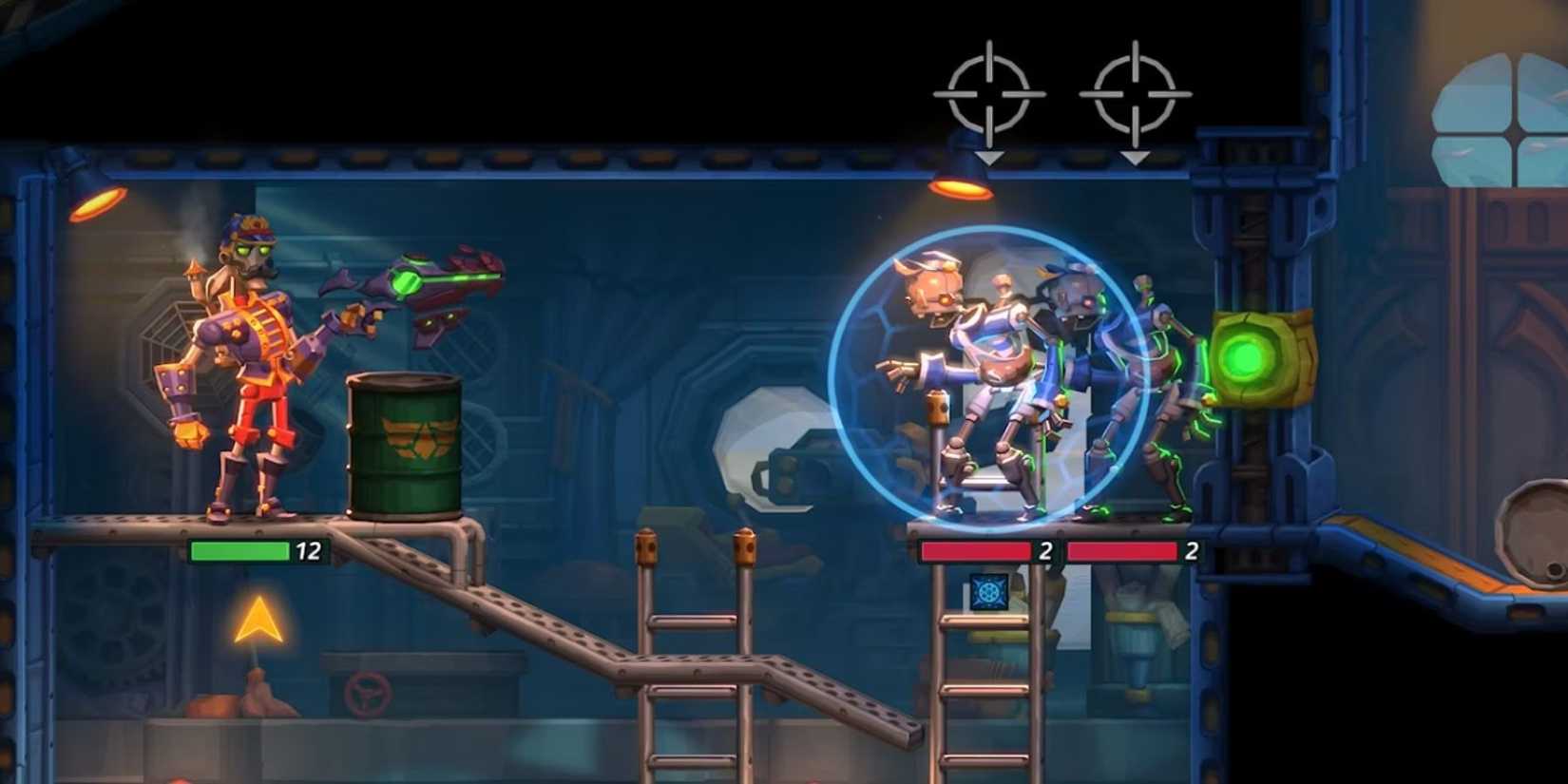 steamworld heist 2 Wesley Hotchkiss Lines Up Multiple Shots Against Weak Dieselbots