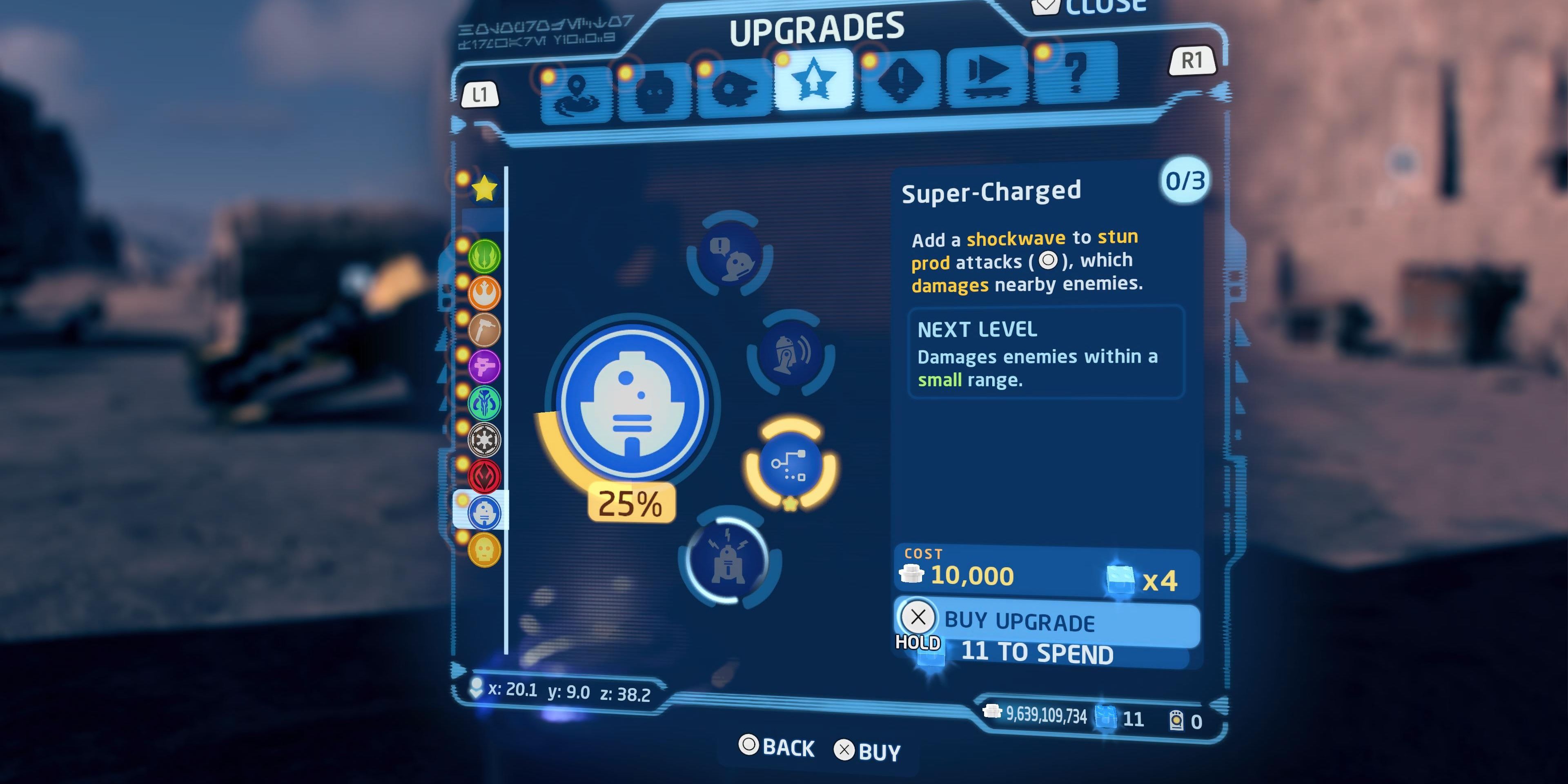 super-charged upgrade