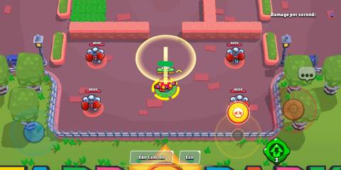 Surge aiming his super in Brawl Stars