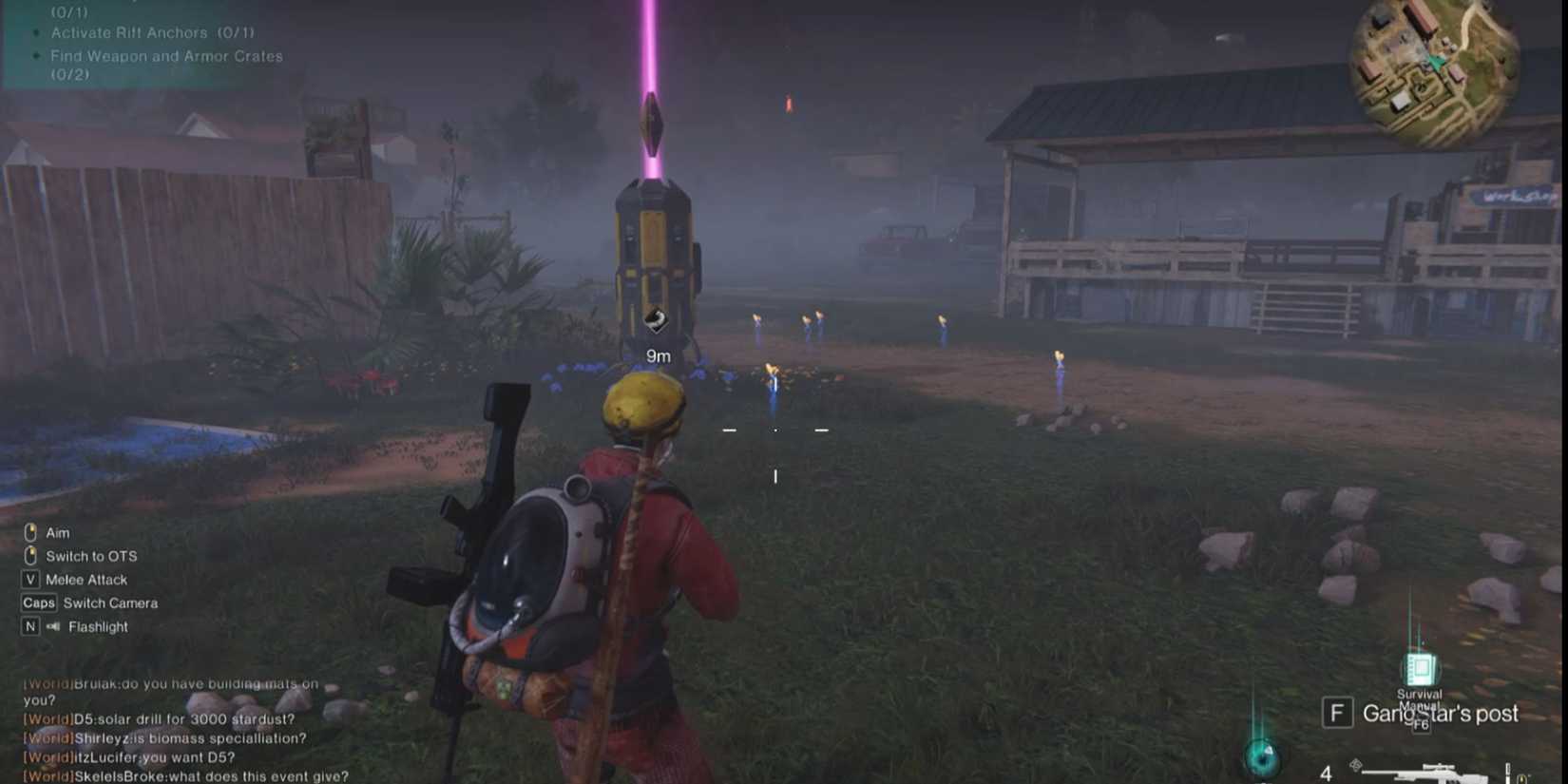 Sutherland Family Orchard Rift Anchor Location in Once Human