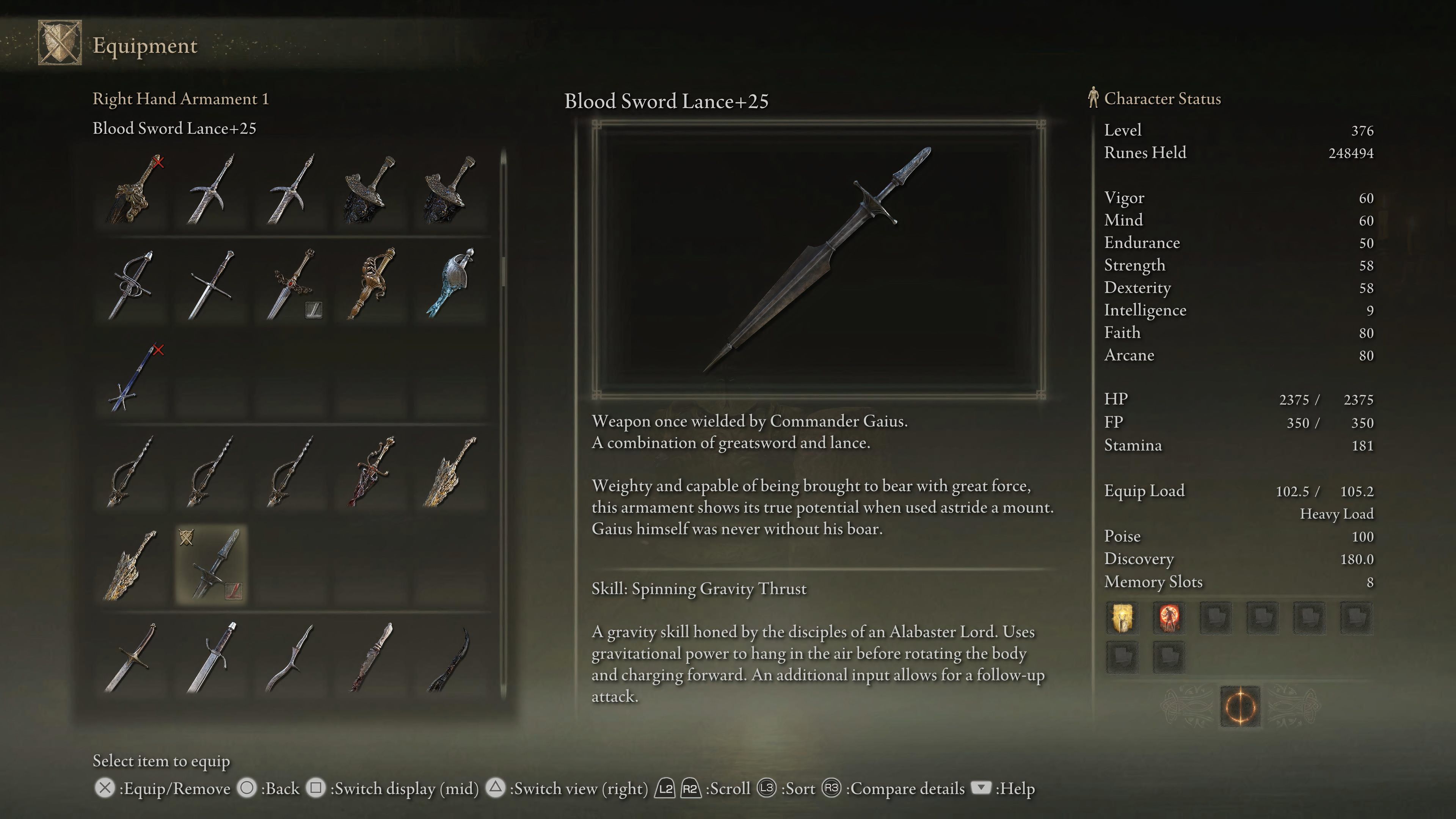 Sword Lance Build Guide In Elden Ring: Shadow Of The Erdtree