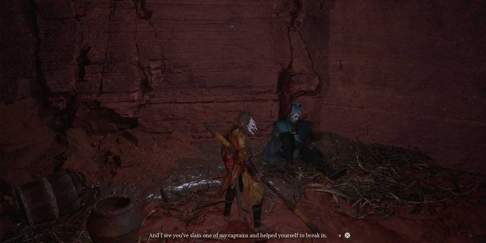 talk with prisoner in black myth wukong