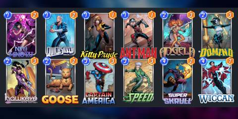 the best deck and cards for speed in marvel snap.