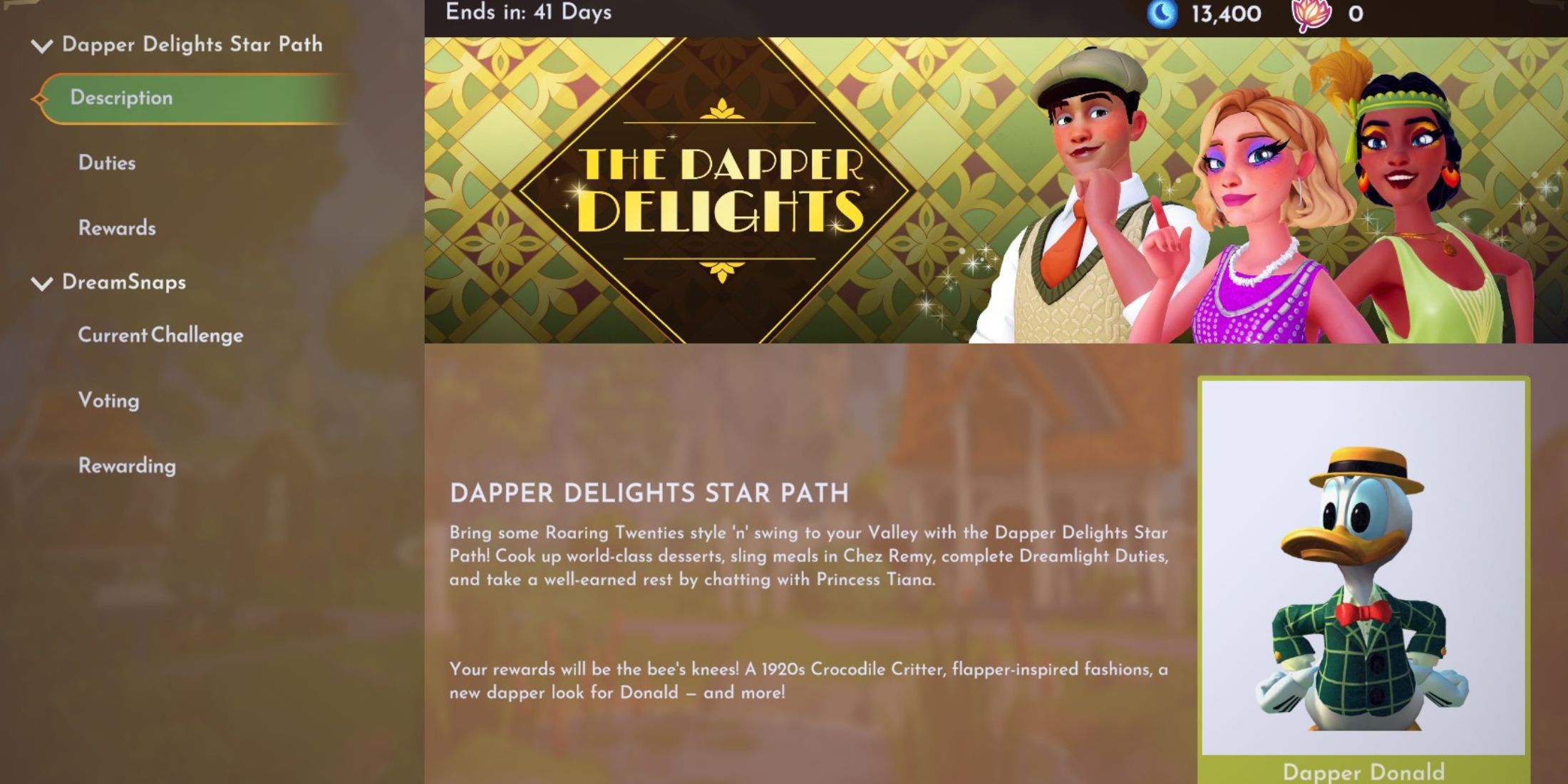 Disney Dreamlight Valley: How to Complete All The Dapper Delights Star Path Duties