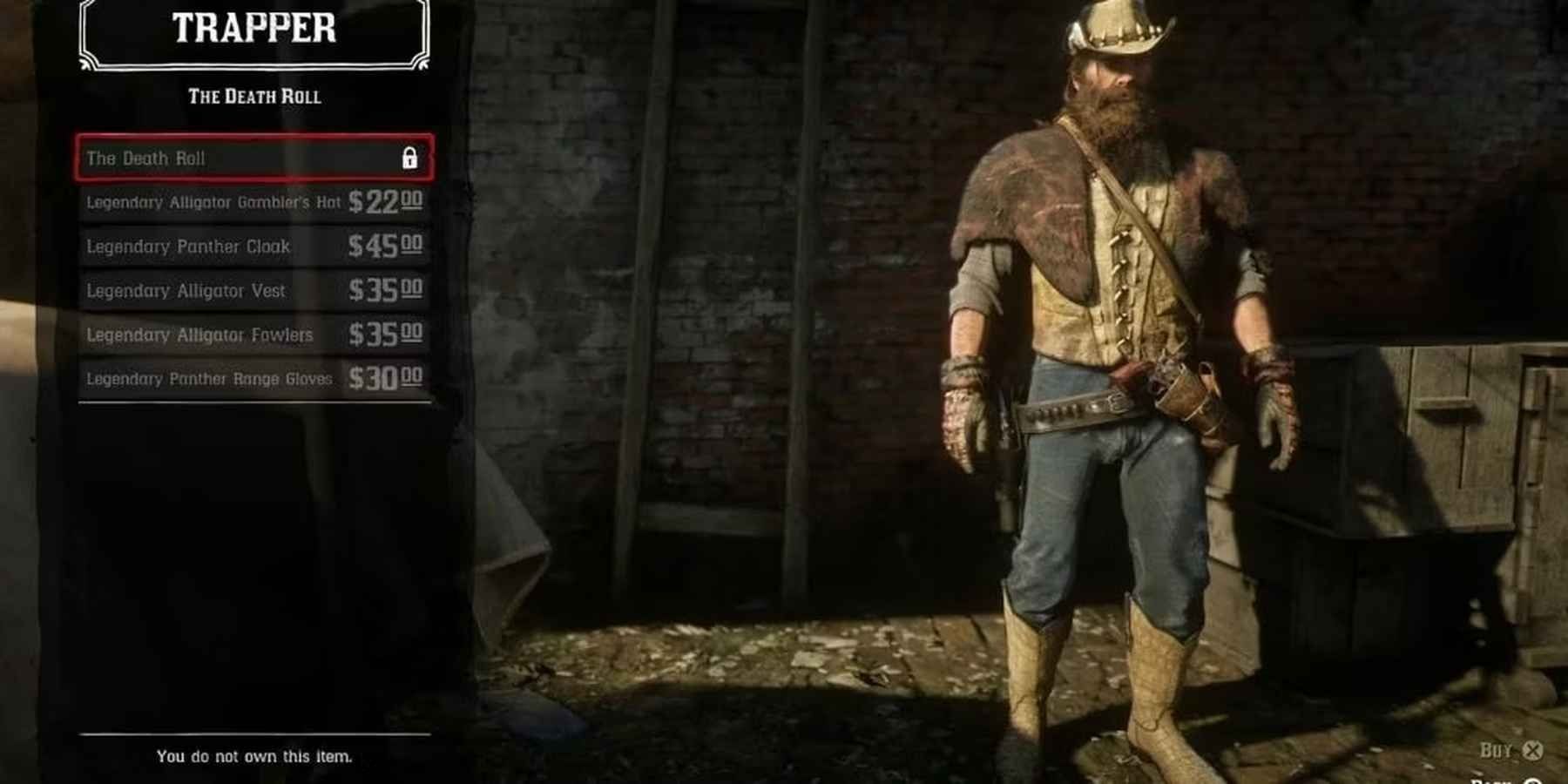 The Death Roll Outfit in Red Dead Redemption 2