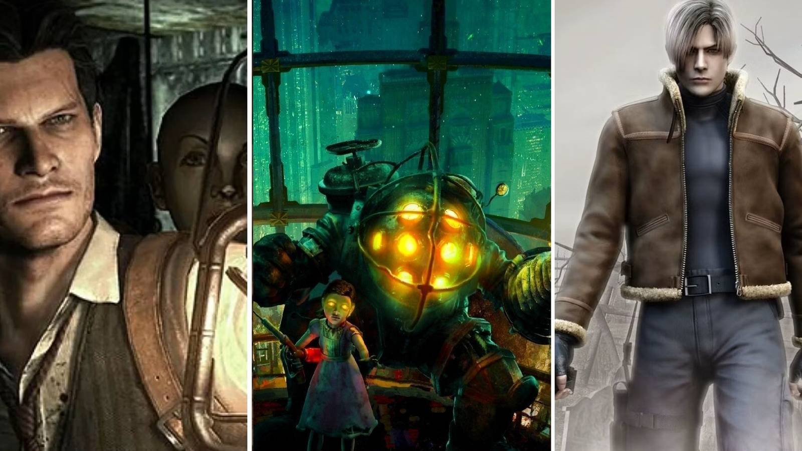 The Evil Within Bioshock Resident Evil 4 