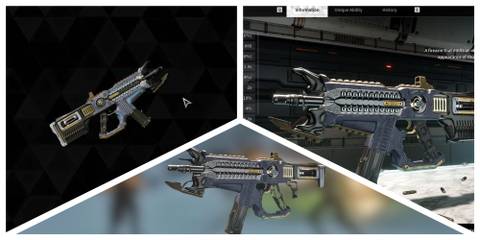 A split image of the Thunder Cage in The First Descendant