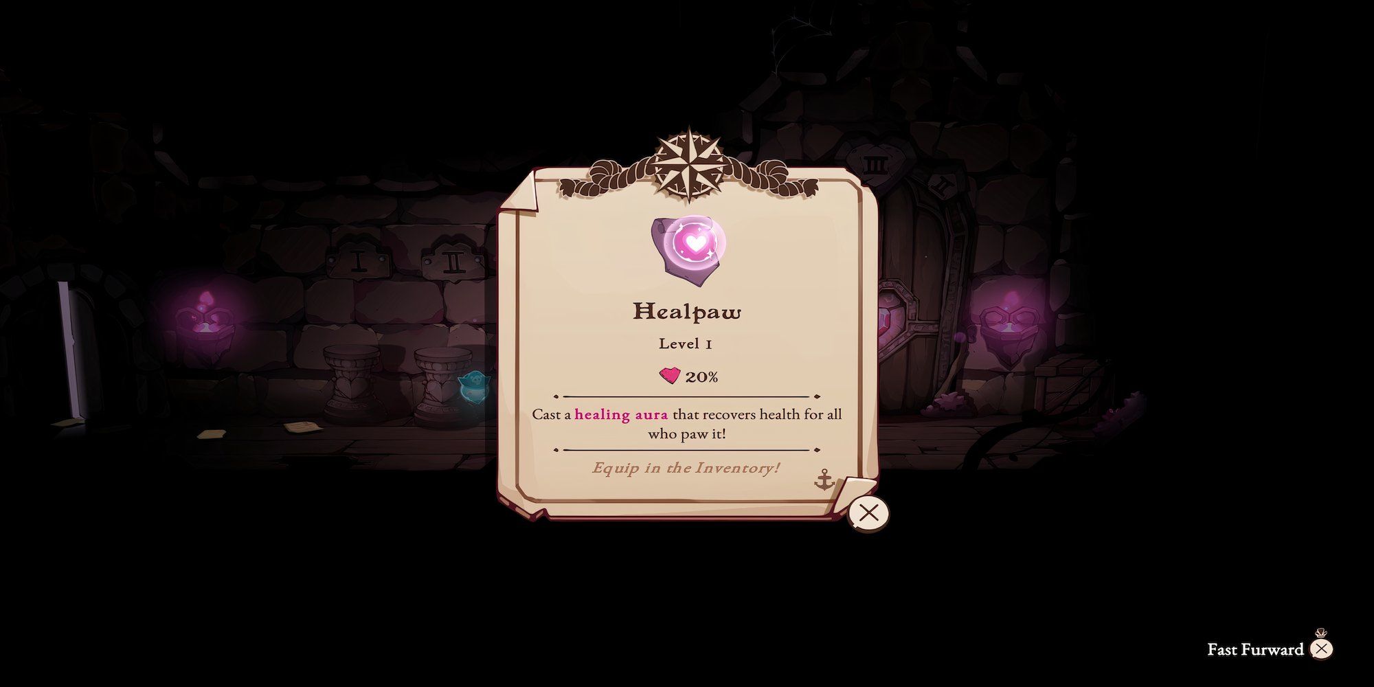 The Healpaw spell in Cat Quest 3