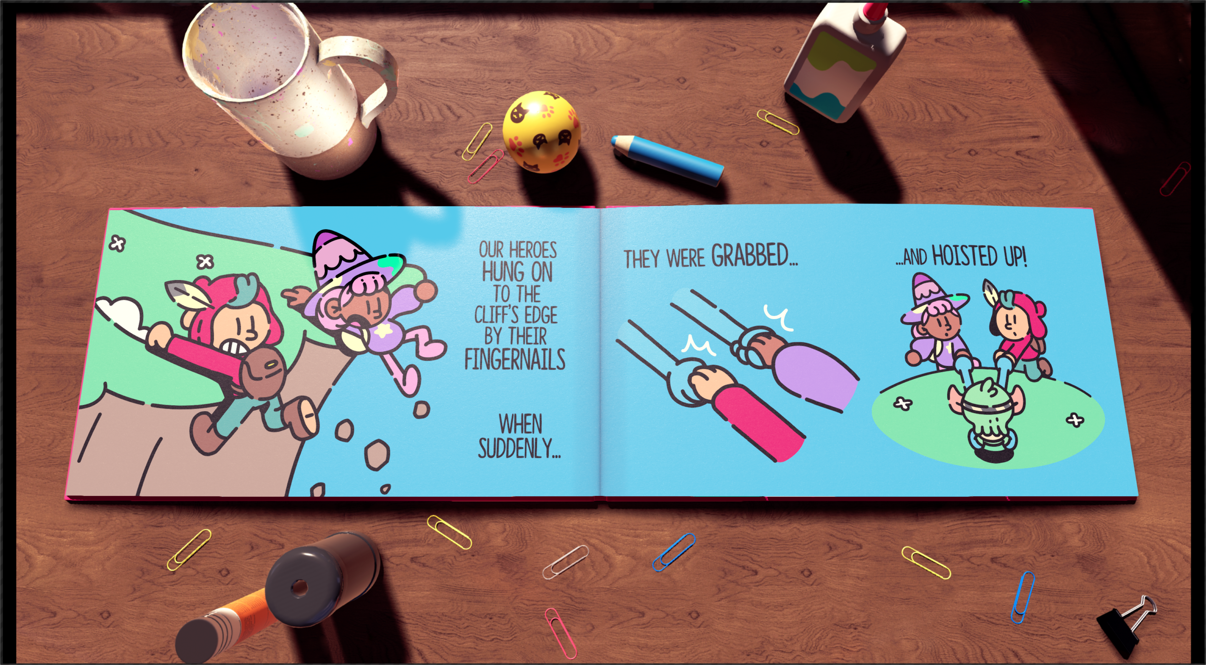 The Plucky Squire Hands-On Preview: The Pen is Mightier as the Sword