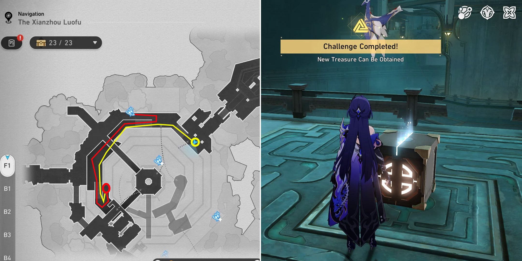 the shackling prison courier cycrane puzzle location in honkai star rail