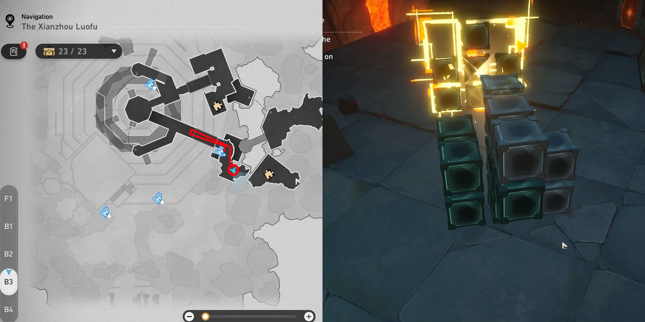 Hexanexus: Remake Locations & Solutions In HSR - Honkai: Star Rail