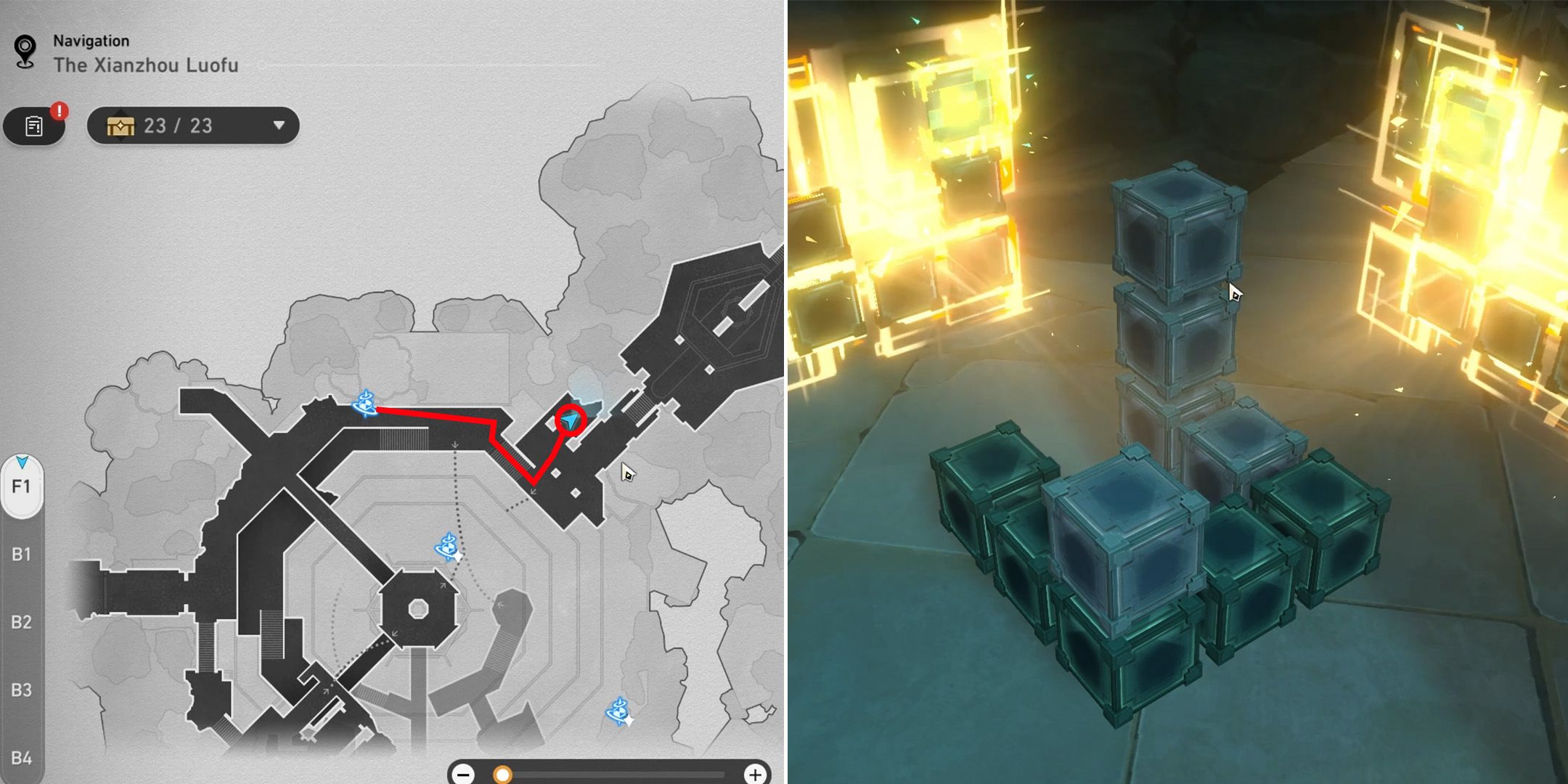 Hexanexus: Remake Locations & Solutions In HSR - Honkai: Star Rail