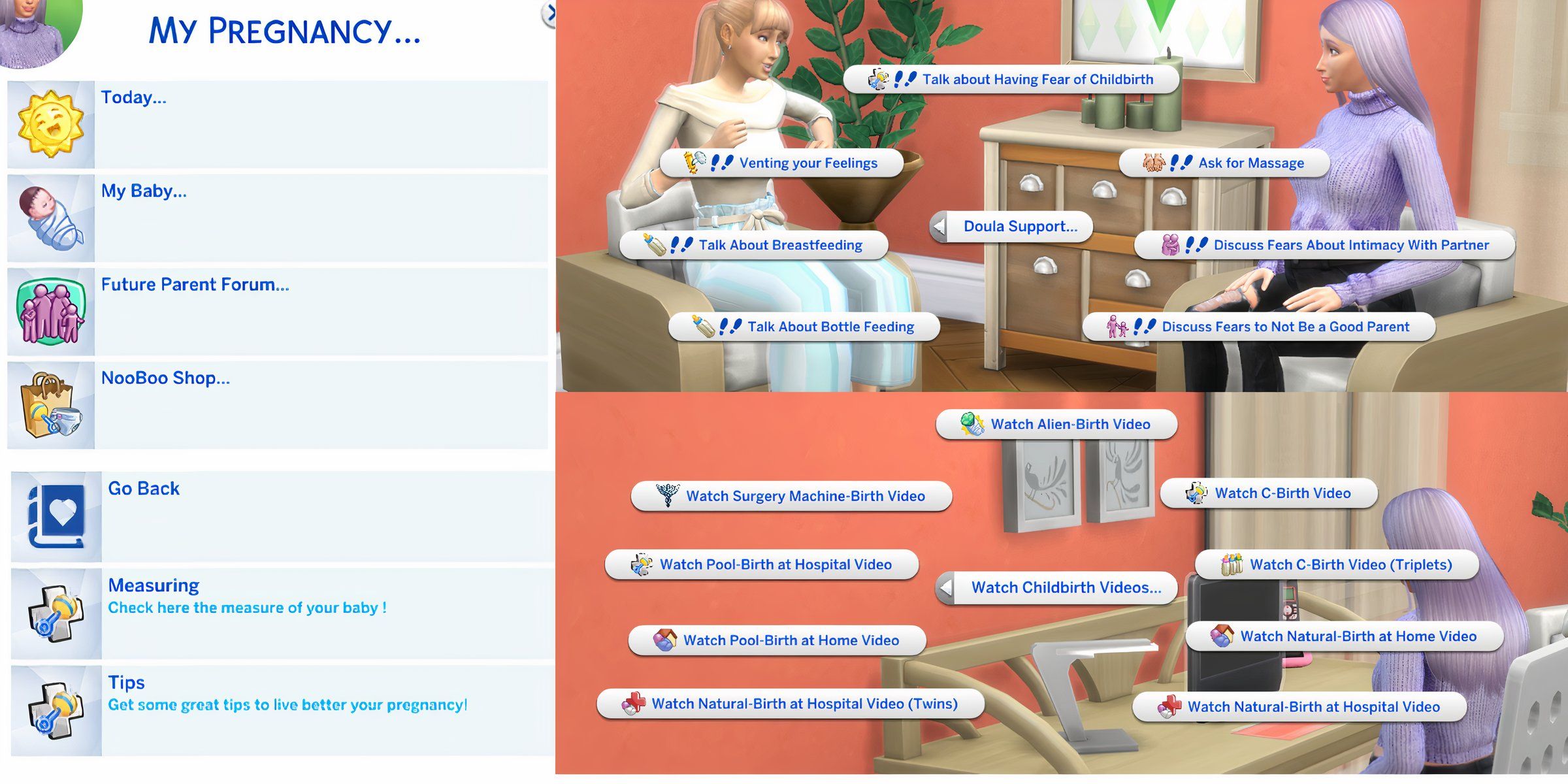 The Best Preganancy Mods in The Sims 4