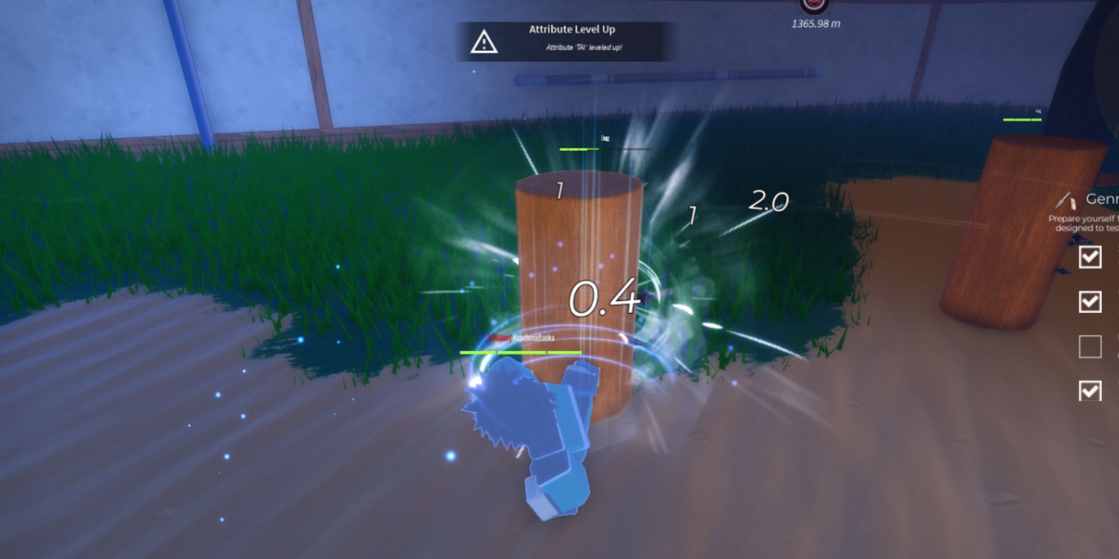 How to level up all stats in the time of ninja