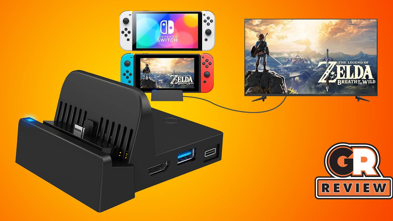 Nintendo Switch Dock Set Up The Ukor TV Dock Provides A Premium