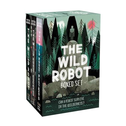 The Wild Robot books 1-3 complete boxed set