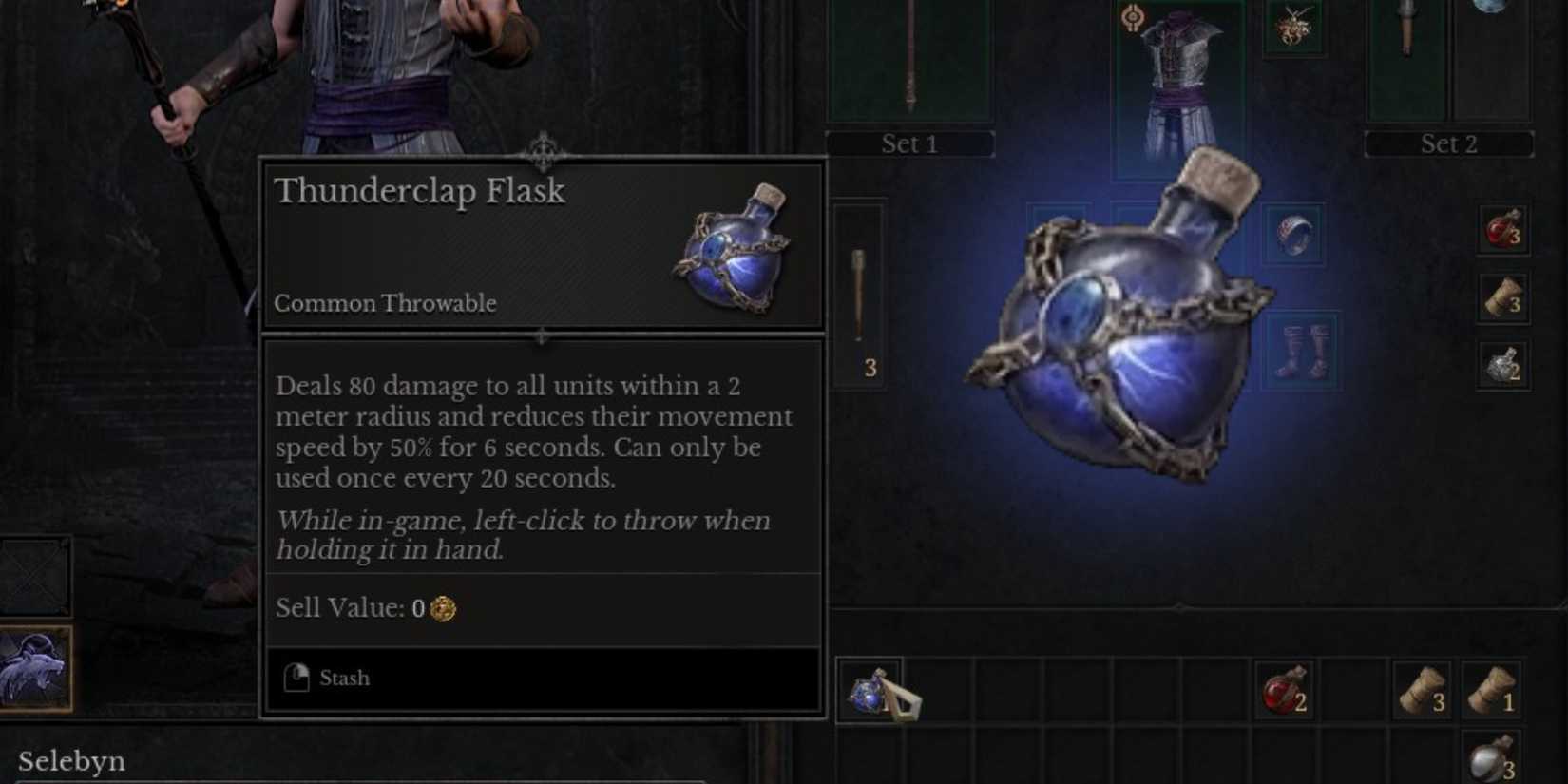 Thunderclap Flask in Dungeonborne