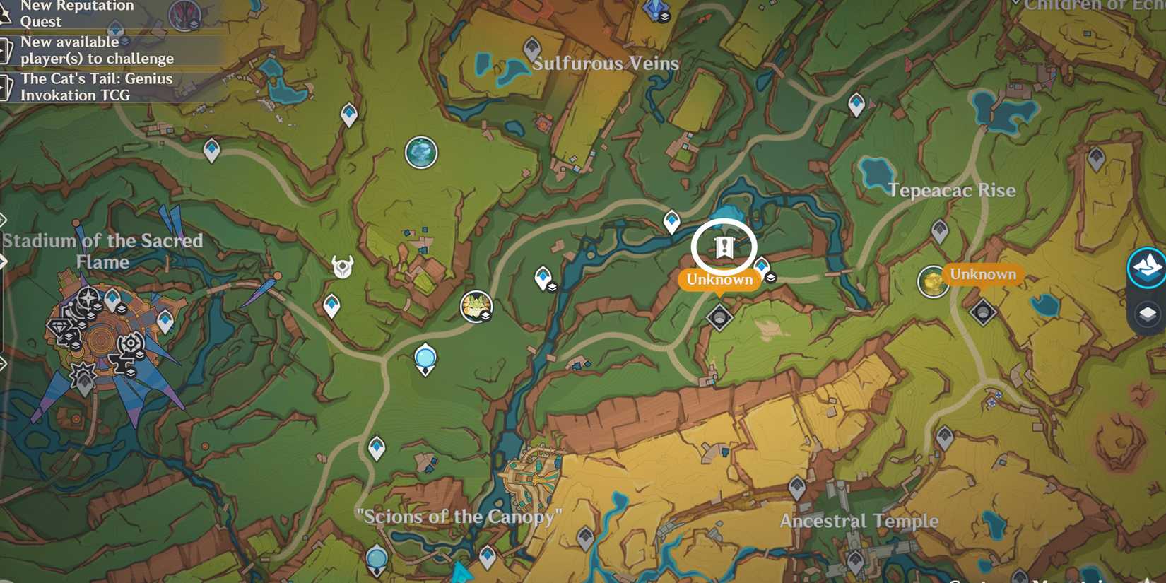 tisoc location in genshin impact