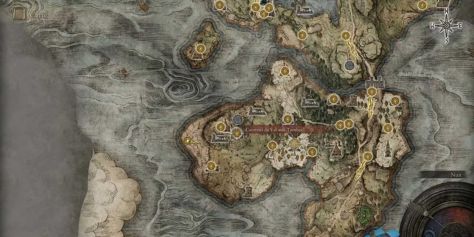 Tombsward Cave in Elden Ring