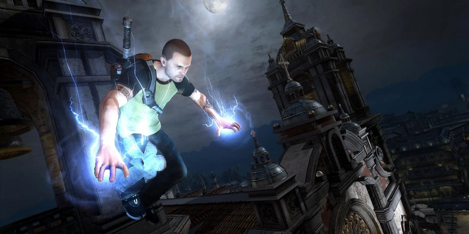 Traversal in Infamous 2