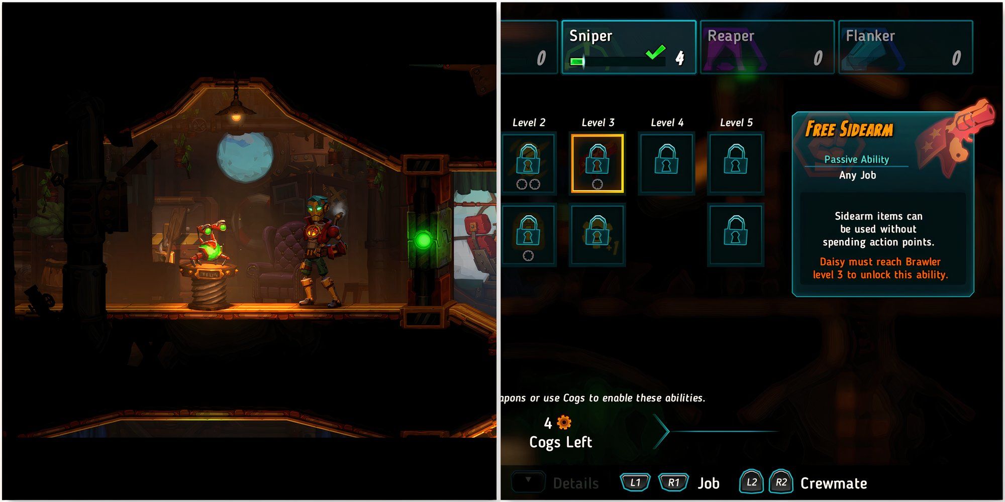 Skills To Unlock First In SteamWorld Heist 2