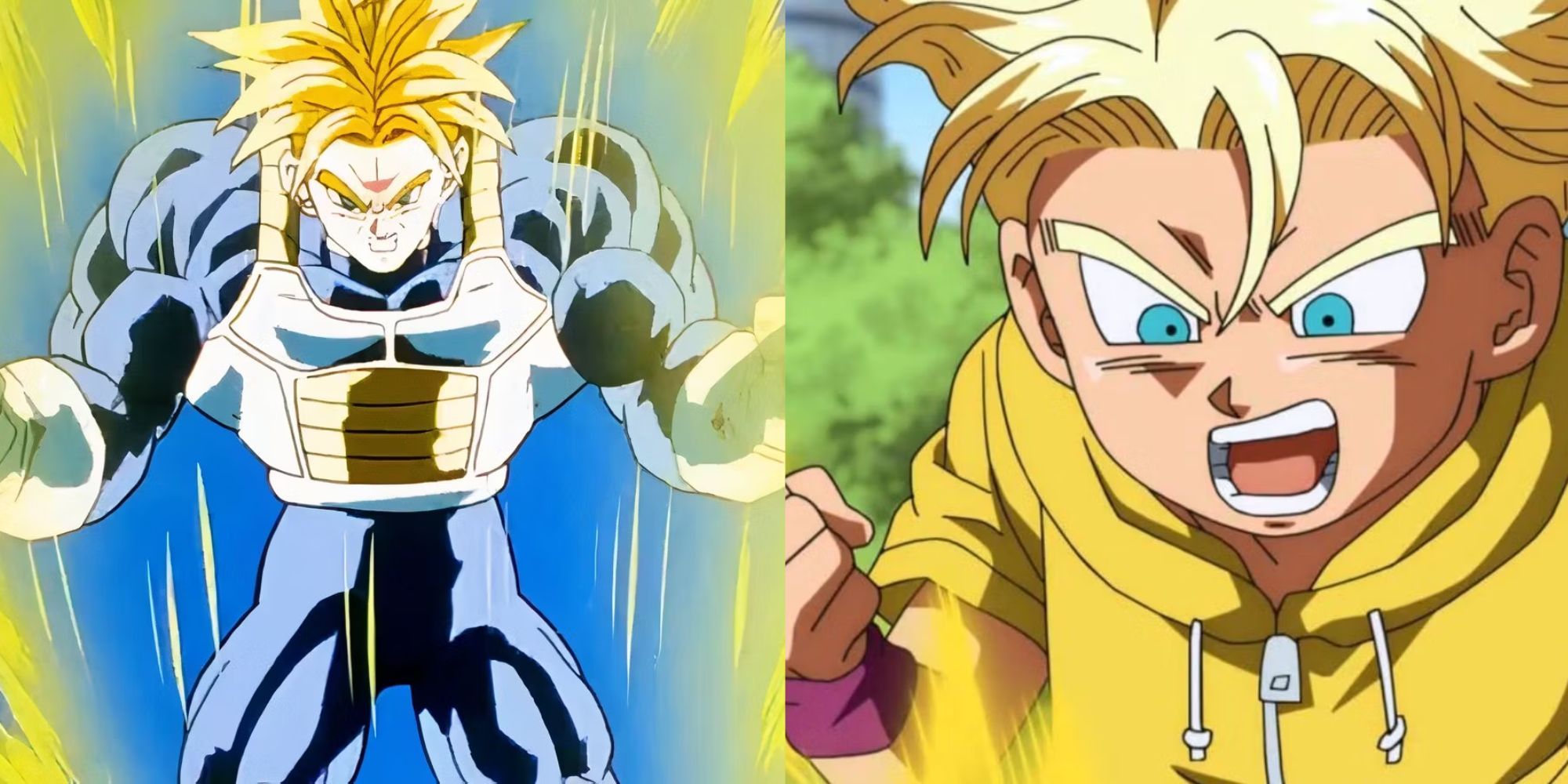 Trunks' Best Transformation Scenes In Dragon Ball