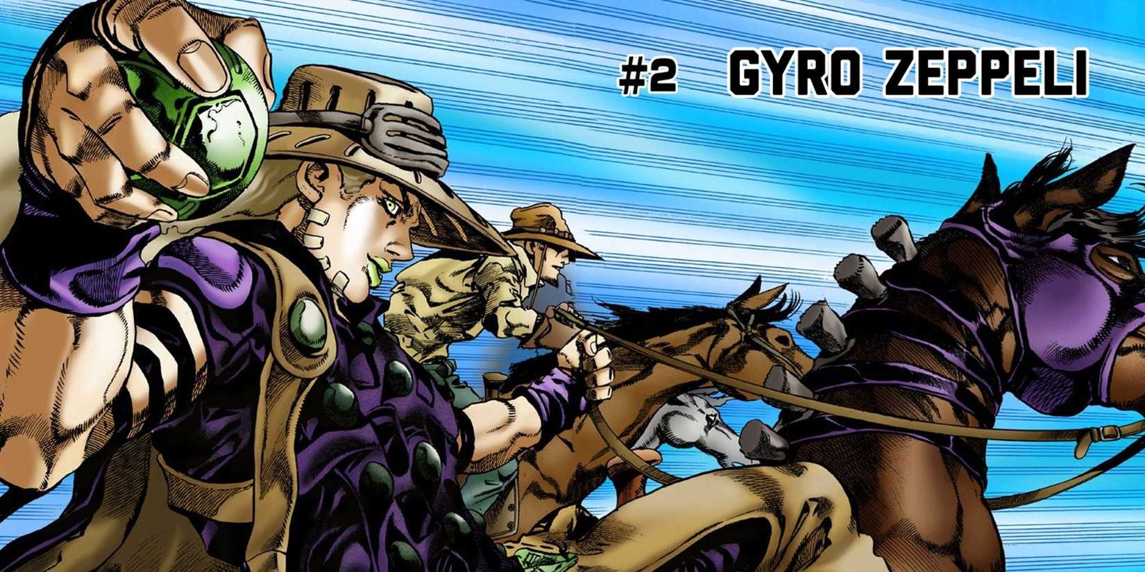 Unanimated Araki Manga- Steel Ball Run
