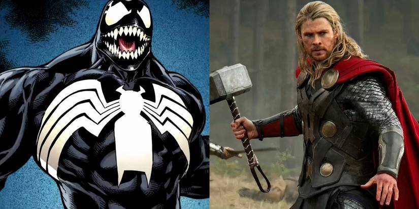 Venom (left) Thor (right)