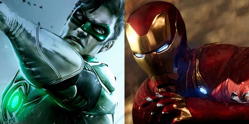 Green Lantern and Iron Man