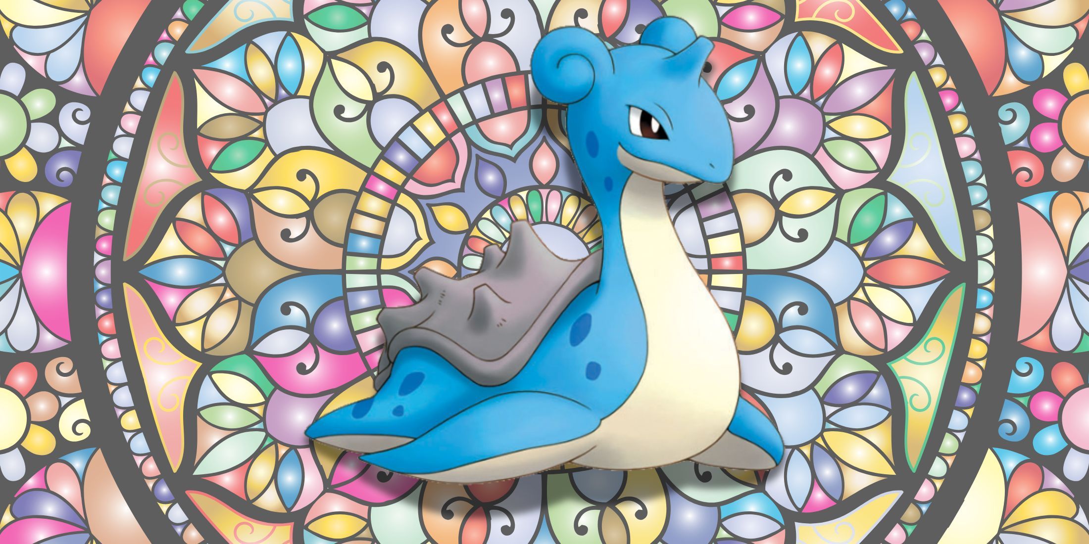 Pokemon fan creates incredible stained glass art of Lapras