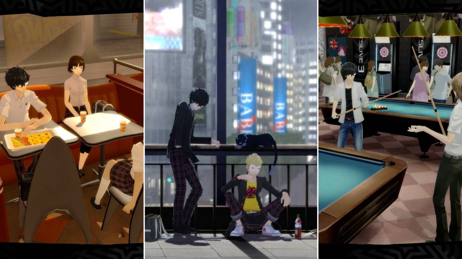 Joker Hanging Out With Various Confidants 