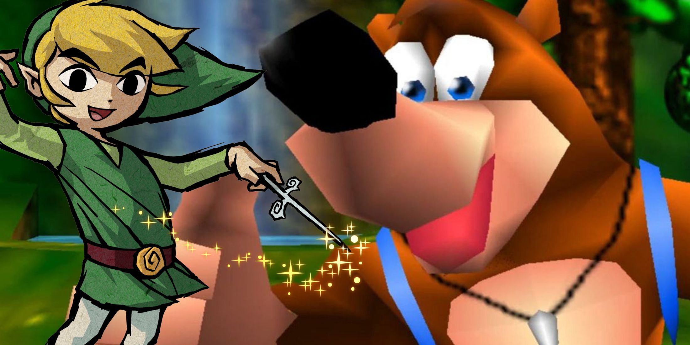 Banjo Kazooie Porn Mod - New Mod Crosses Over Banjo-Kazooie and Zelda: The Wind Waker