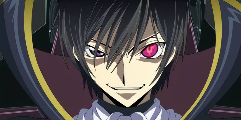 Lelouch Code Geass smiling